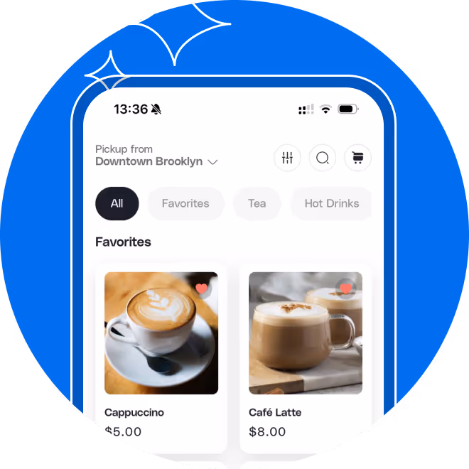 Ordering synced with Square