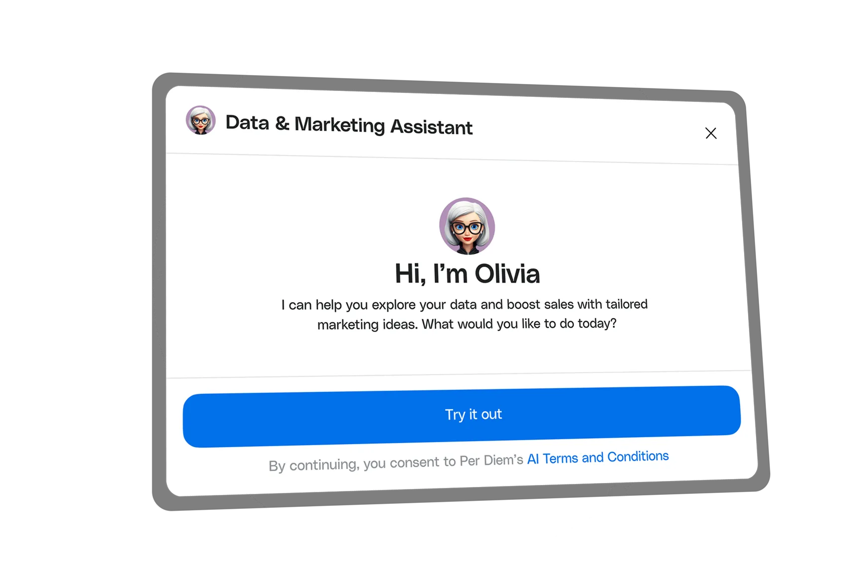 Meet Olivia. Your 24/7 AI Marketing Copilot
