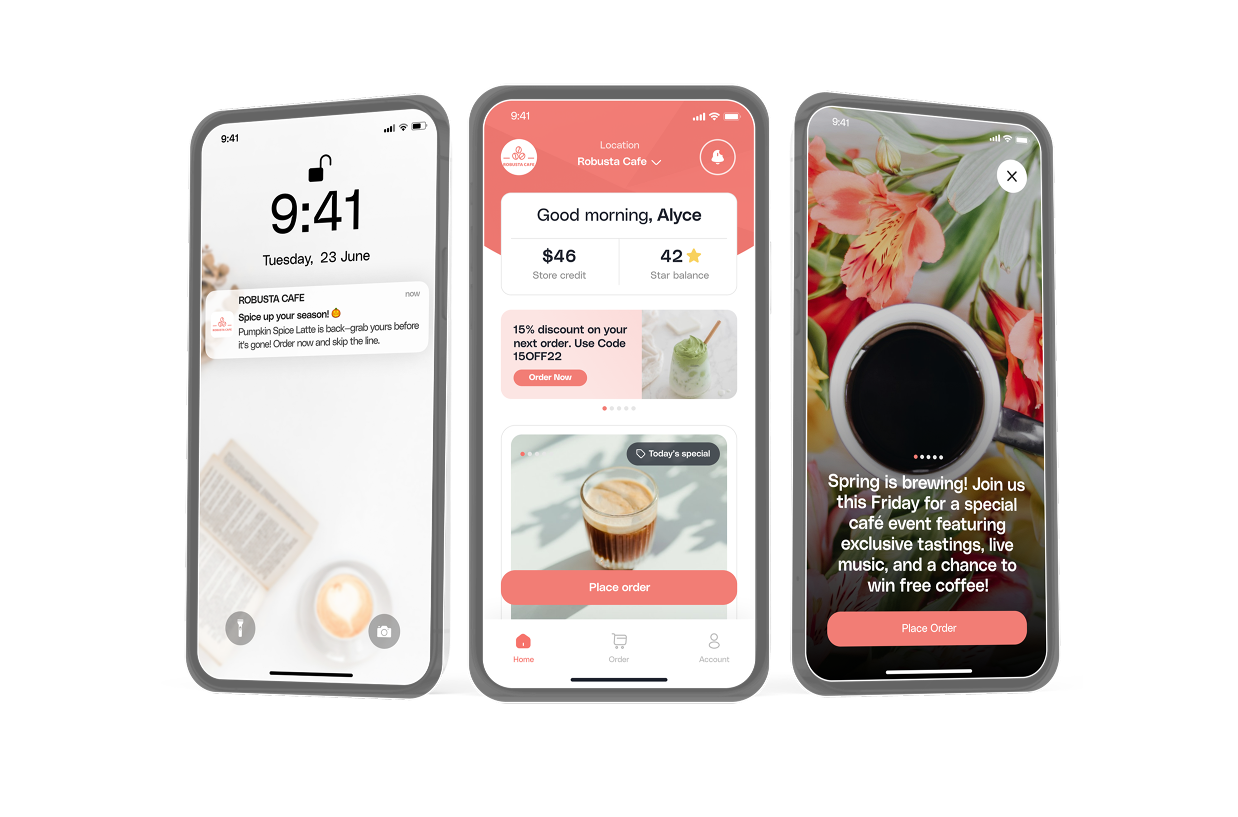 Grab attention right on your homepage
