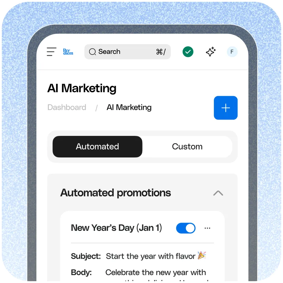 Run holiday and special day campaigns on autopilot